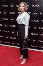 REBECCA BENSON at Flack UKTV Premiere in London 11/13/2018
