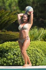 REBEKAH VARDY in Bikini at a Pool in Portugal 09/29/2018
