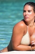 REBEKAH VARDY in Bikini at a Pool in Portugal 09/29/2018