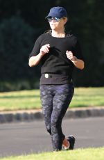 REESE WITHERSPOON Out Jogging in Los Angeles 11/20/2018