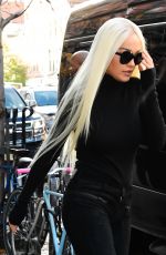 RITA ORA All in Black Out in New york 11/08/2018