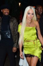 RITA ORA Arrives at VS Fashion Show After-party in New York 11/08/2018