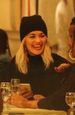 RITA ORA at Cipriani Wall Street in New York 11/20/2018