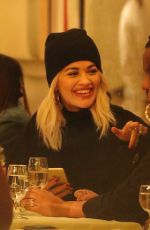 RITA ORA at Cipriani Wall Street in New York 11/20/2018