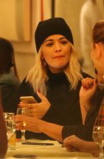 RITA ORA at Cipriani Wall Street in New York 11/20/2018