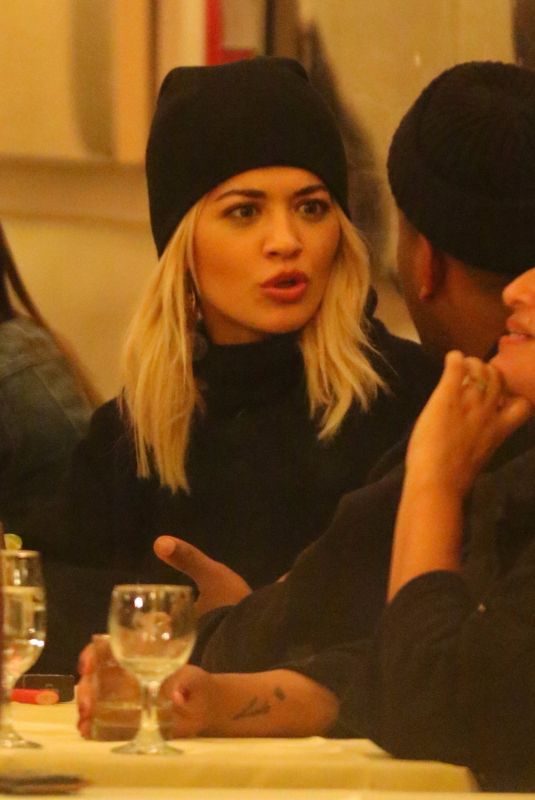RITA ORA at Cipriani Wall Street in New York 11/20/2018