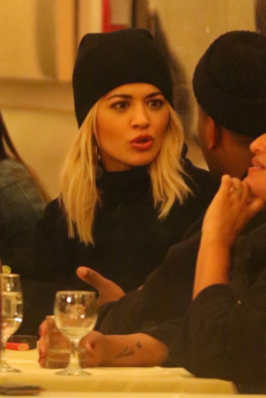 RITA ORA at Cipriani Wall Street in New York 11/20/2018
