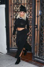 RITA ORA at Matsuhisa Restaurant in Beverly Hills 11/11/2018