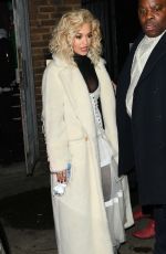 RITA ORA at Notting Hill Arts Club in London 11/24/2018