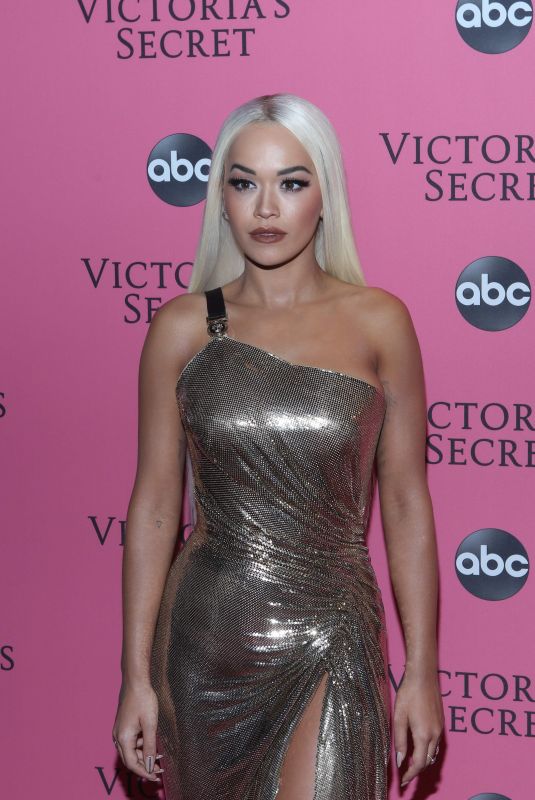 RITA ORA at VS Fashion Show Afterparty in New York 11/07/2018