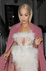 RITA ORA Leaves Her Home in London 11/07/2018
