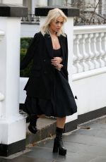 RITA ORA Leaves Her Home in London 11/19/2018
