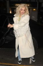 RITA ORA Out in London 11/24/2018