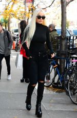 RITA ORA Out in New York 11/08/2018