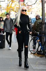 RITA ORA Out in New York 11/08/2018