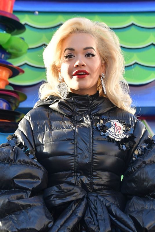 RITA ORA Performs at 2018 Macy’s Thanksgiving Day Parade in New York 11/22/2018