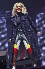 RITA ORA Performs at Radio City Hits at Echo Arena in Liverpool 11/23/2018
