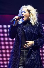 RITA ORA Performs at Radio City Hits at Echo Arena in Liverpool 11/23/2018
