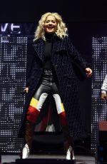 RITA ORA Performs at Radio City Hits at Echo Arena in Liverpool 11/23/2018
