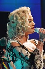 RITA ORA Performs at Unicef UK Halloween Ball in London 10/30/2018