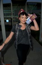 RITA SIMONS Arrives at Airport in Brisbane 11/12/2018