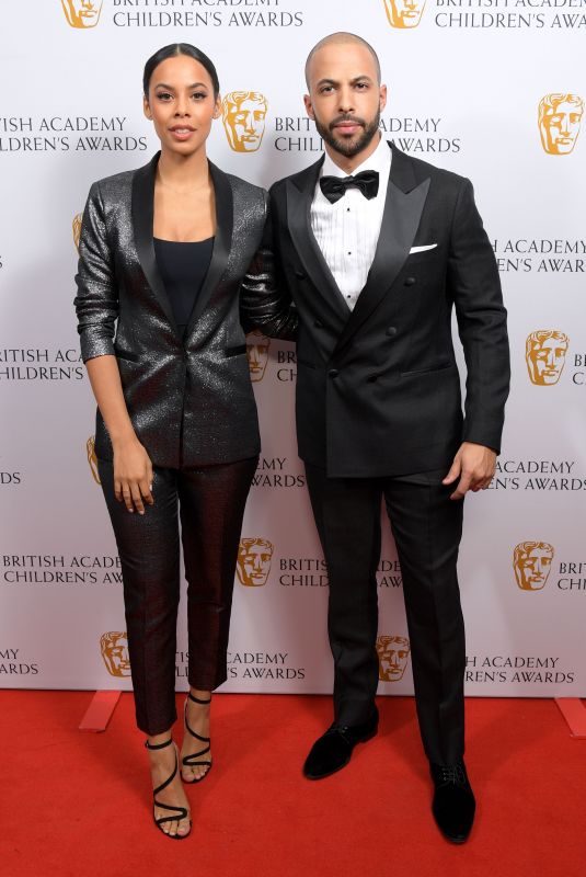 ROCHELLE HUMES at British Academy Children