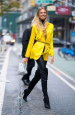 ROMEE STRIJD at Victoria’s Secret Fashion Show Fittings in New York 11/03/2018