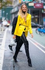 ROMEE STRIJD at Victoria’s Secret Fashion Show Fittings in New York 11/03/2018