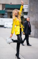 ROMEE STRIJD at Victoria’s Secret Fashion Show Fittings in New York 11/03/2018