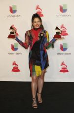 ROSALIA at 2018 Latin Grammy Awards in Las Vegas 11/15/2018