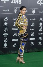 ROSALIA at Los40 Music Awards 2018 in Madrid 11/02/2018