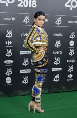 ROSALIA at Los40 Music Awards 2018 in Madrid 11/02/2018