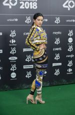 ROSALIA at Los40 Music Awards 2018 in Madrid 11/02/2018