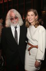 ROSAMUND PIKE at Hamilton Behind the Camera Awards in Los Angeles 11/04/2018