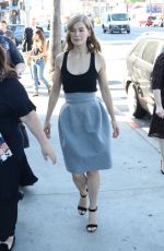 ROSAMUND PIKE Out and About in Los Angeles 11/03/2018