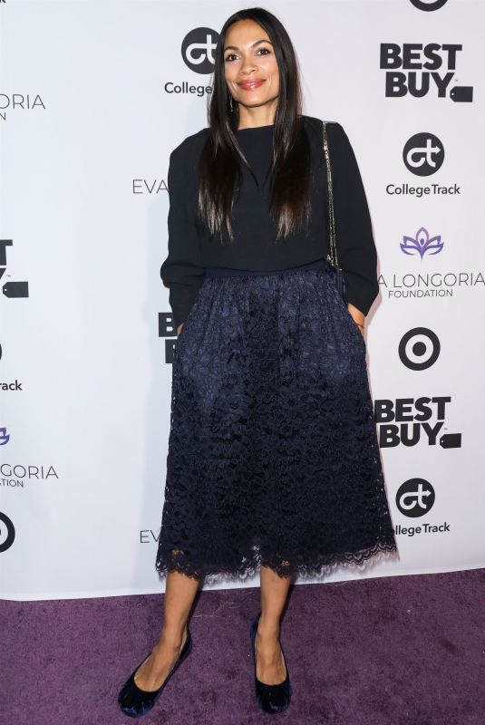 ROSARIO DAWSON at Eva Longoria Foundation Dinner Gala in Los Angeles 11/08/2018