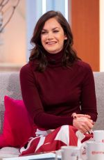 RUTH WILSON at Lorraine Show in London 11/26/2018