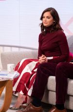 RUTH WILSON at Lorraine Show in London 11/26/2018