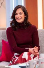 RUTH WILSON at Lorraine Show in London 11/26/2018