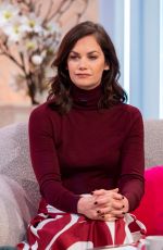 RUTH WILSON at Lorraine Show in London 11/26/2018