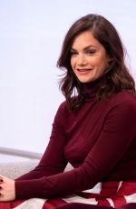 RUTH WILSON at Lorraine Show in London 11/26/2018