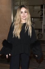 SABRINA CARPENTER Arrives at BBC Radio 1 Studios in London 11/15/2018