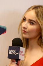 SABRINA CARPENTER at 106.1 Kiss FM Hingle Ball in Dallas 11/27/2018