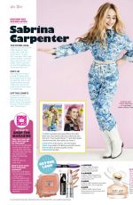 SABRINA CARPENTER for Seventeen Magazine, August/September 2018