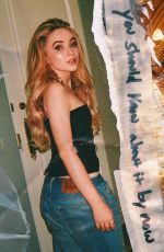 SABRINA CARPENTER for Singular Photoshoot 2018