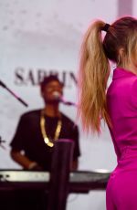 SABRINA CARPENTER Performs on Today Show in Mew York 11/09/2018