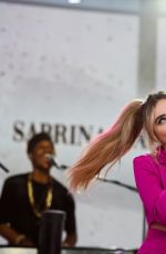 SABRINA CARPENTER Performs on Today Show in Mew York 11/09/2018