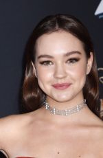 SADIE STANLEY at The Nutcracker and the Four Realms Premiere in Los Angeles 10/29/2018