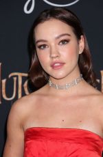 SADIE STANLEY at The Nutcracker and the Four Realms Premiere in Los Angeles 10/29/2018