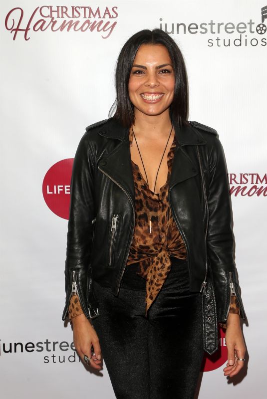 SARA MONTEZ at Christmas Harmony Premiere in Los Angeles 11/07/2018